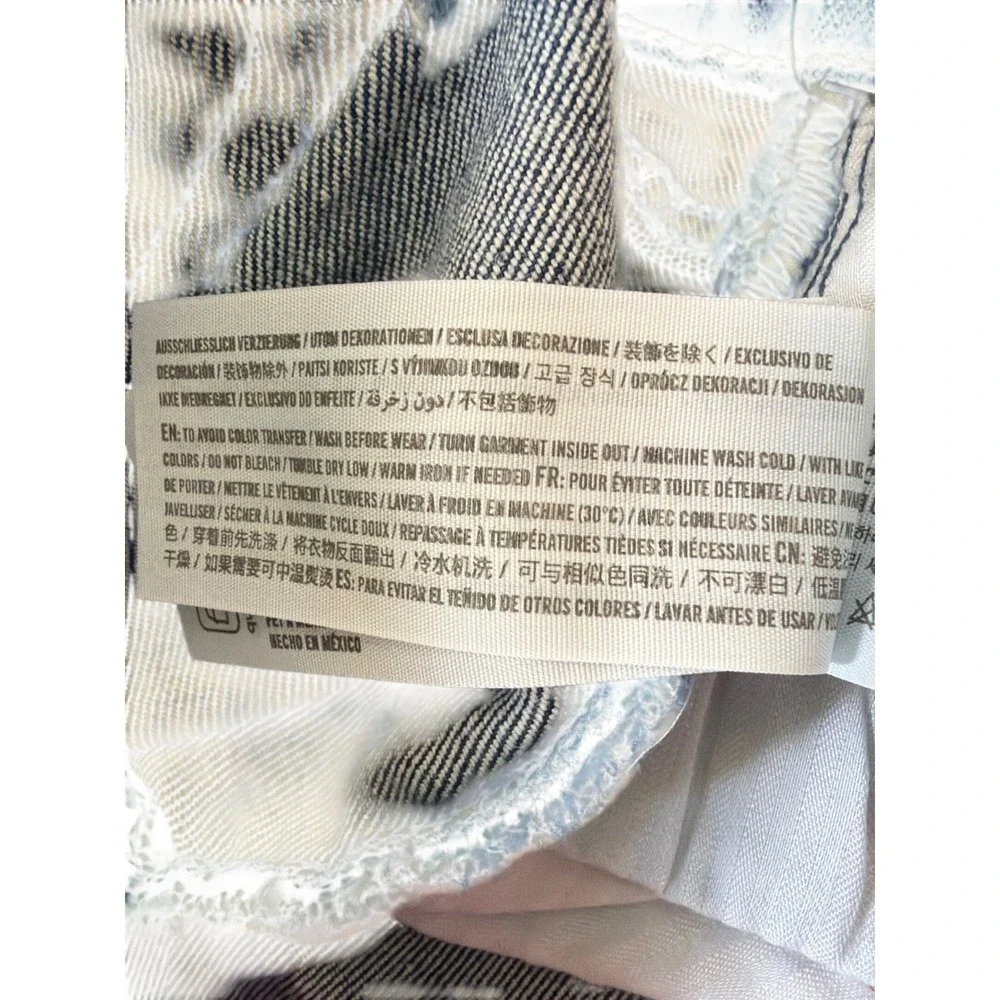 Abercrombie & Fitch The 90s Straight Ultra High Rise Jeans 32 14R NEW